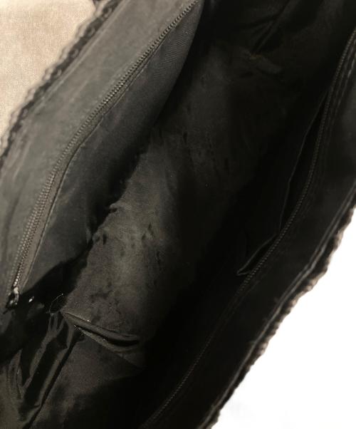 lady paola（レディ・パオラ）Lady Paola (レディ・パオラ) メルカドバッグ ブラック×ホワイトの古着・服飾アイテム