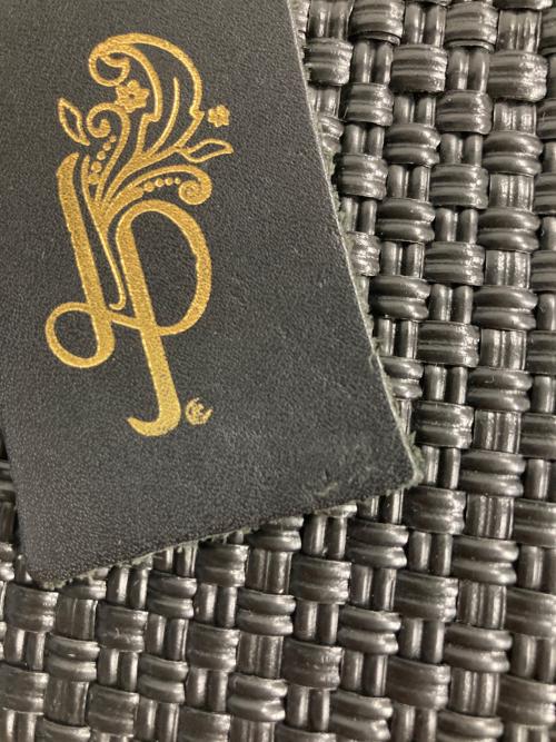 lady paola（レディ・パオラ）Lady Paola (レディ・パオラ) メルカドバッグ ブラック×ホワイトの古着・服飾アイテム