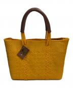 lady paolaレディ・パオラ）の古着「メルカドバッグ」｜イエロー