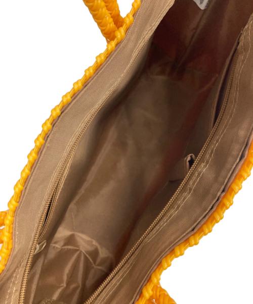 lady paola（レディ・パオラ）Lady Paola (レディ・パオラ) メルカドバッグ イエローの古着・服飾アイテム