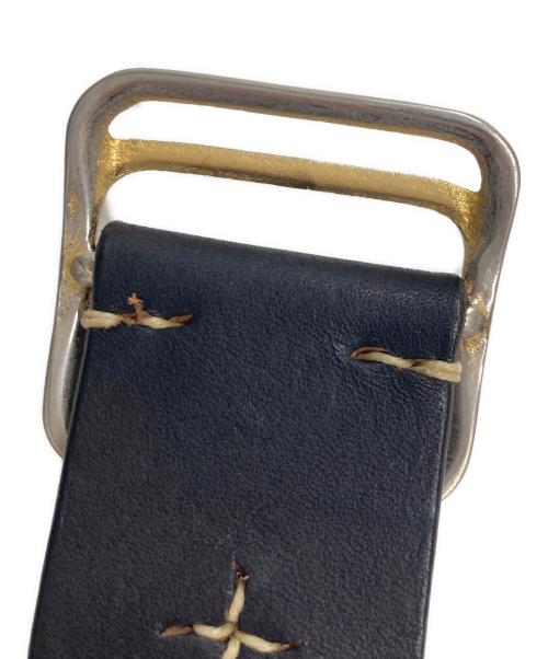 45rpm（45アールピーエム）45rpm (45アールピーエム) ベルト ブラックの古着・服飾アイテム