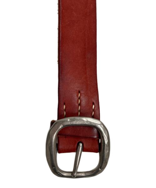 45rpm（45アールピーエム）45rpm (45アールピーエム) ベルト レッドの古着・服飾アイテム