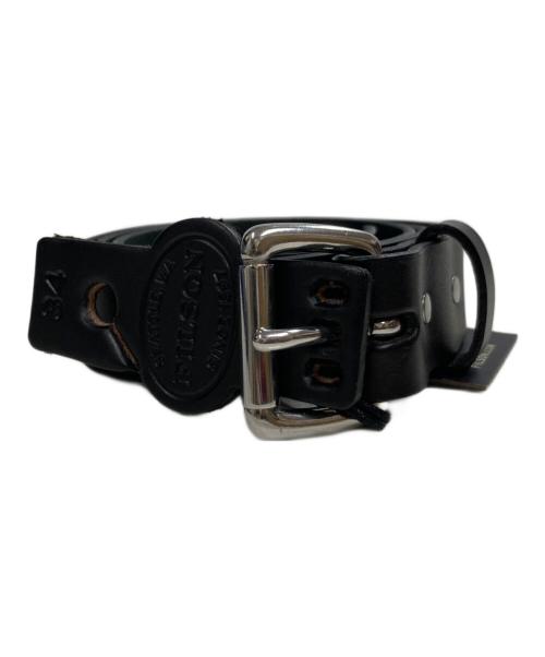 FILSON（フィルソン）FILSON (フィルソン) 1-1/4 BRIDLE LEATHER BELT ブラック 未使用品の古着・服飾アイテム