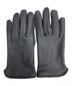 VANSONバンソン）の古着「レザーグローブ」｜ブラック