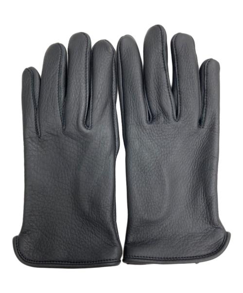 VANSON（バンソン）VANSON (バンソン) レザーグローブ ブラックの古着・服飾アイテム