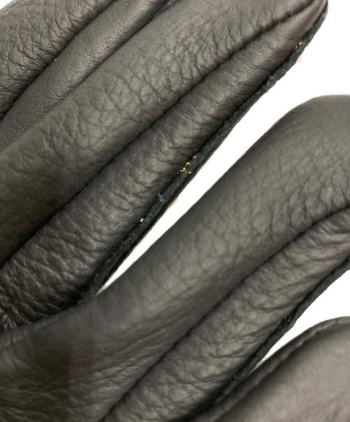 VANSON（バンソン）VANSON (バンソン) レザーグローブ ブラックの古着・服飾アイテム