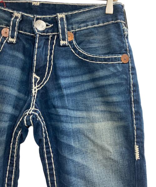 TRUE RELIGION（トゥルー レリジョン）TRUE RELIGION (トゥルー レリジョン) JOEY SUPER T ネイビー サイズ:W34の古着・服飾アイテム