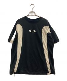 OAKLEY（オークリー）の古着「切替カットソー」｜ブラック