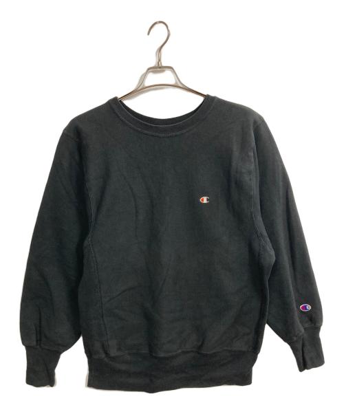 Champion REVERSE WEAVE（チャンピオン リバース ウィーブ）Champion REVERSE WEAVE (チャンピオン リバース ウィーブ) リバースウィーブスウェット ブラック サイズ:Mの古着・服飾アイテム