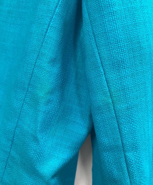 Yves Saint Laurent（イヴサンローラン）Yves Saint Laurent (イヴサンローラン) ショートジャケット ブルー サイズ:38の古着・服飾アイテム