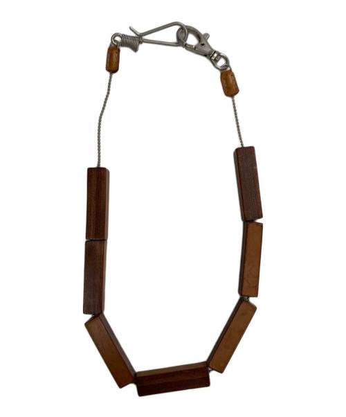 HENDER SCHEME（エンダースキーマ）Hender Scheme (エンダースキーマ) Block Wallet Chain ベージュの古着・服飾アイテム