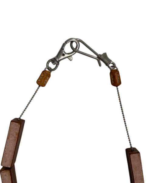 HENDER SCHEME（エンダースキーマ）Hender Scheme (エンダースキーマ) Block Wallet Chain ベージュの古着・服飾アイテム