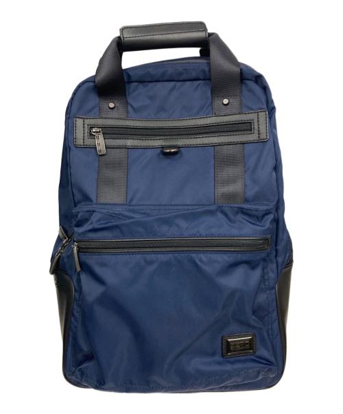 ZERO HALLIBURTON（ゼロ ハリバートン）ZERO HALLIBURTON (ゼロ ハリバートン) バックパック ネイビーの古着・服飾アイテム