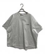 Champion×holidayチャンピオン×ホリデー）の古着「プリントTシャツ」｜グレー