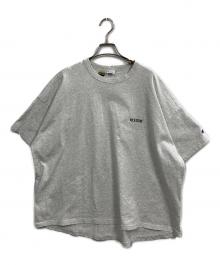 Champion×holiday（チャンピオン×ホリデー）の古着「プリントTシャツ」｜グレー
