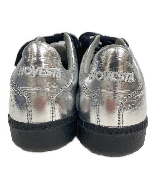 NOVESTA（ノベスタ）NOVESTA (ノベスタ) GAT LEATHER シルバー サイズ:39の古着・服飾アイテム