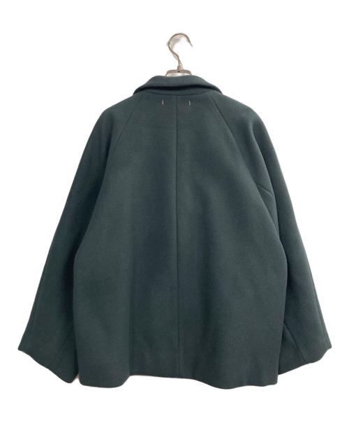 SUZUKI TAKAYUKI（スズキタカユキ）SUZUKI TAKAYUKI (スズキタカユキ) short coat グリーン サイズ:1の古着・服飾アイテム