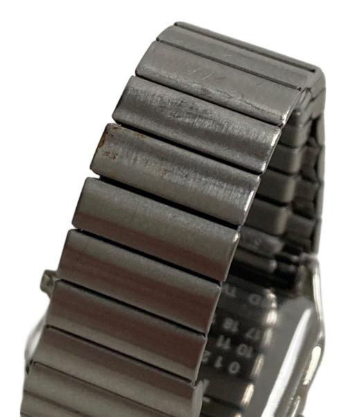 MM6 Maison Margiela（エムエムシックスメゾンマルジェラ）MM6 Maison Margiela (エムエムシックスメゾンマルジェラ) TIMEX (タイメックス) T80 リングウォッチ シルバー サイズ:２１号の古着・服飾アイテム