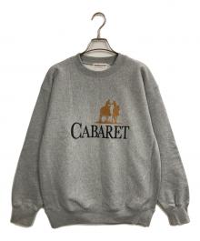 Cabaret Poval（キャバレーポバール）の古着「刺繍スウェット」｜グレー
