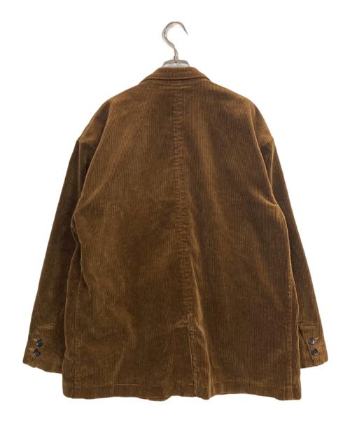 Porter Classic（ポータークラシック）Porter Classic (ポータークラシック) CORDUROY CLASSIC JACKET 2019 ブラウン サイズ:Ｌの古着・服飾アイテム