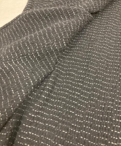 Porter Classic（ポータークラシック）Porter Classic (ポータークラシック) SASHIKO LIGHT STOLE ブラックの古着・服飾アイテム