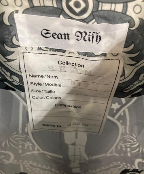 sean nish（ショーンニッシュ）SEAN NISH (ショーンニッシュ) PRINT OPEN SHIRTS グレー サイズ:表記無し（実寸サイズをご参照下さい）の古着・服飾アイテム