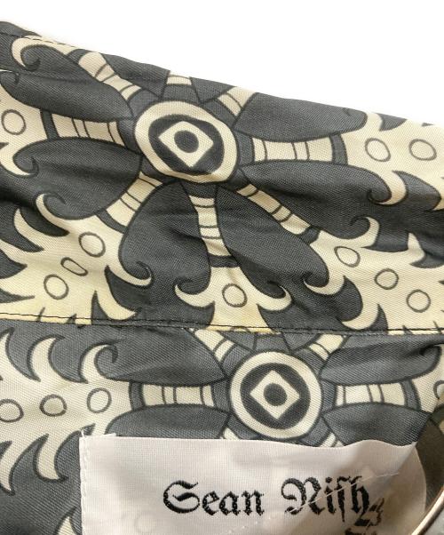 sean nish（ショーンニッシュ）SEAN NISH (ショーンニッシュ) PRINT OPEN SHIRTS グレー サイズ:表記無し（実寸サイズをご参照下さい）の古着・服飾アイテム
