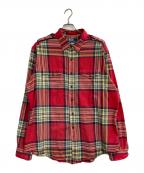 POLO RALPH LAURENポロ・ラルフローレン）の古着「マルチパターンチェックシャツ」｜レッド
