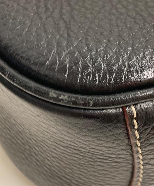 BURBERRY LONDON（バーバリーロンドン）BURBERRY LONDON (バーバリーロンドン) レザーワンショルダーバッグ ブラックの古着・服飾アイテム