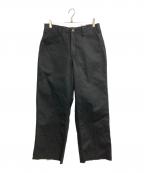 BEN DAVISベンデイビス）の古着「694 コットンツイル ワーク パンツ」｜ブラック