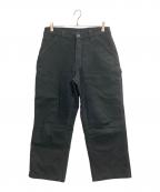 CarHarttカーハート）の古着「Washed Duck Work Pants」｜ブラック