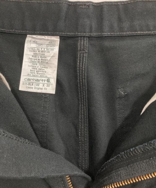 CarHartt（カーハート）CarHartt (カーハート) Washed Duck Work Pants ブラック サイズ:W32の古着・服飾アイテム