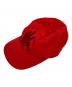 stussy（ステューシー）の古着「Low Profile Bent Crown Snapback」｜レッド