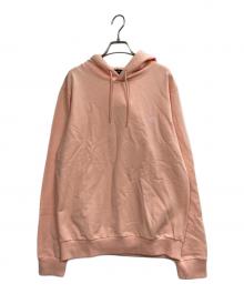 A.P.C.（アーペーセー）の古着「プリントロゴ スウェットパーカー」｜ピンク
