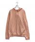 A.P.C.（アーペーセー）の古着「プリントロゴ スウェットパーカー」｜ピンク