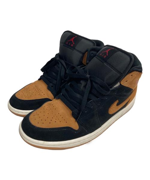 NIKE（ナイキ）NIKE (ナイキ) AIR JORDAN 1 MID SE ブラウン サイズ:26.5の古着・服飾アイテム