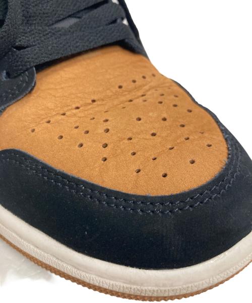 NIKE（ナイキ）NIKE (ナイキ) AIR JORDAN 1 MID SE ブラウン サイズ:26.5の古着・服飾アイテム