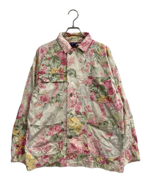 RALPH LAUREN（ラルフローレン）RALPH LAUREN (ラルフローレン) フローラルプリントカバーオール ピンク サイズ:Sの古着・服飾アイテム