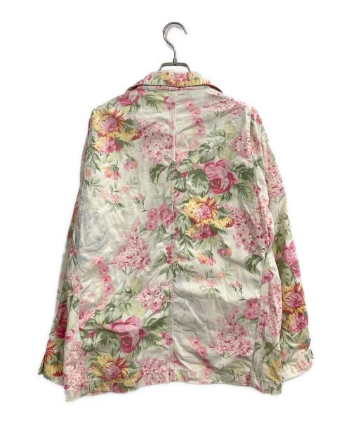 RALPH LAUREN（ラルフローレン）RALPH LAUREN (ラルフローレン) フローラルプリントカバーオール ピンク サイズ:Sの古着・服飾アイテム
