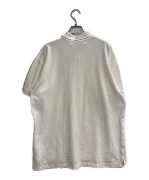 PLAY COMME des GARCONS（プレイコムデギャルソン）PLAY COMME des GARCONS (プレイコムデギャルソン) ポロシャツ ホワイト サイズ:XXLの古着・服飾アイテム