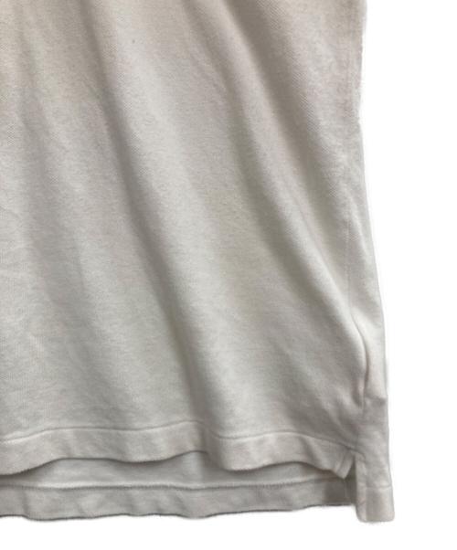 PLAY COMME des GARCONS（プレイコムデギャルソン）PLAY COMME des GARCONS (プレイコムデギャルソン) ポロシャツ ホワイト サイズ:XXLの古着・服飾アイテム