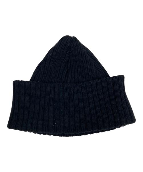 BATONER（バトナ―）BATONER (バトナ―) SOLID WOOL SHORT CAP ブラックの古着・服飾アイテム