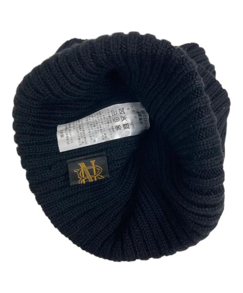 BATONER（バトナ―）BATONER (バトナ―) SOLID WOOL SHORT CAP ブラックの古着・服飾アイテム