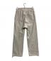 ULTERIOR (アルテリア) FADED SILKY TERRY RW SWEAT PANTS グレー サイズ:4：16000円