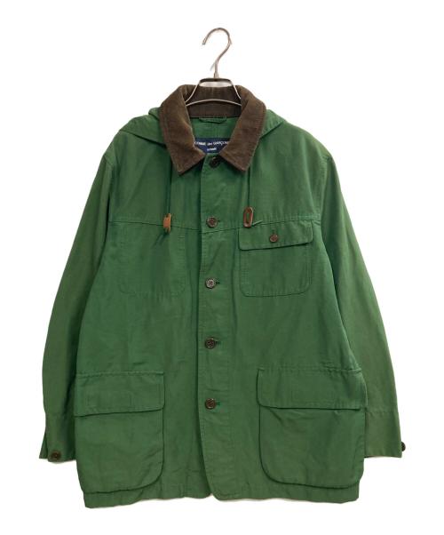 COMME des GARCONS HOMME（コムデギャルソン オム）COMME des GARCONS HOMME (コムデギャルソン オム) マウンテンパーカー グリーン サイズ:Mの古着・服飾アイテム