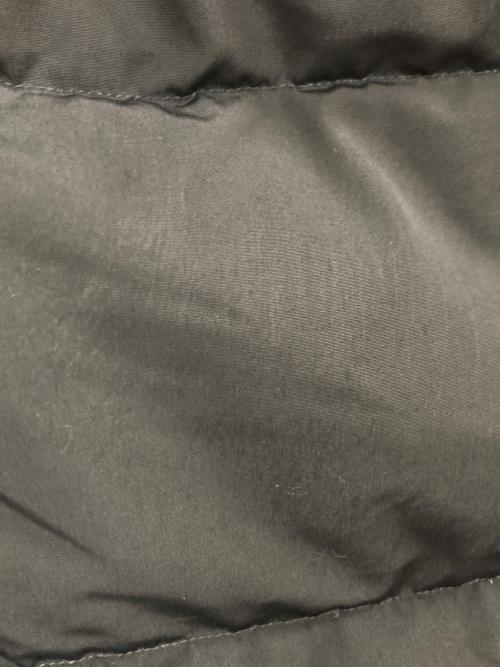 Schott（ショット）Schott (ショット) レザー切替ダウンベスト ブラック サイズ:Mの古着・服飾アイテム