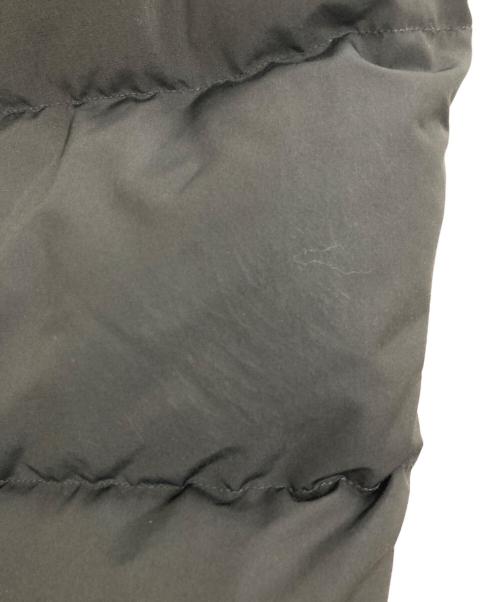 Schott（ショット）Schott (ショット) レザー切替ダウンベスト ブラック サイズ:Mの古着・服飾アイテム