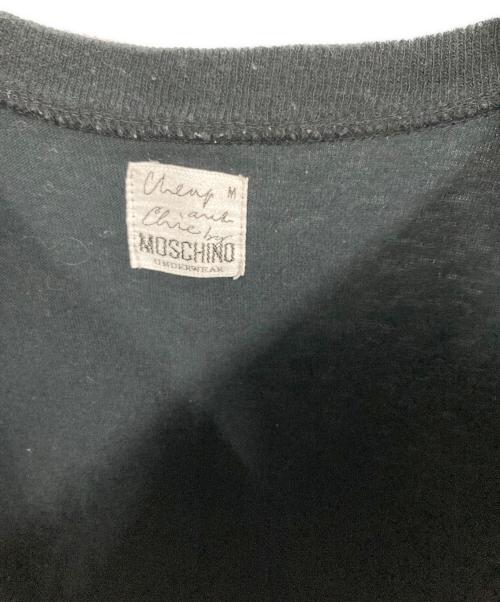 MOSCHINO（モスキーノ）MOSCHINO (モスキーノ) プリントTシャツ ブラック サイズ:Mの古着・服飾アイテム