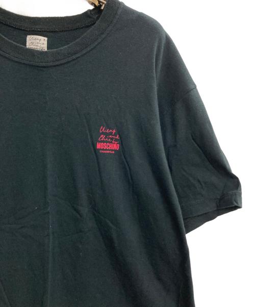 MOSCHINO（モスキーノ）MOSCHINO (モスキーノ) プリントTシャツ ブラック サイズ:Mの古着・服飾アイテム