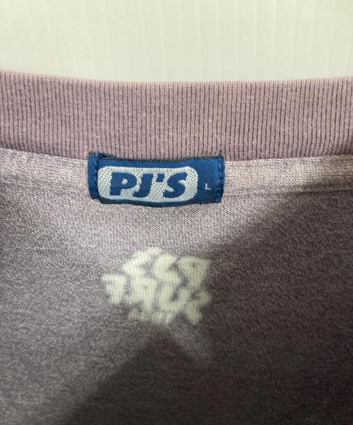 PJ's Surf（ピージェーズサーフ）PJ's Surf (ピージェーズサーフ) プリントTシャツ パープル サイズ:Lの古着・服飾アイテム